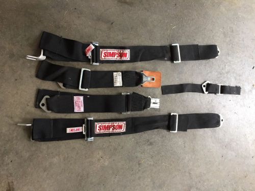 Simpson nascar race seat belts outdated