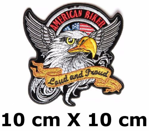 Patch eagle american biker laud and proud chopper motard harley triumph usa