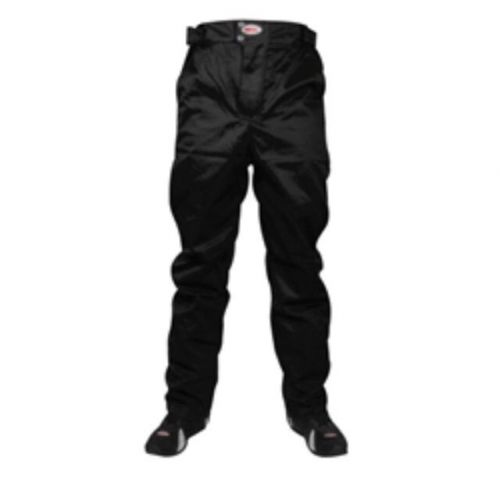 Ultra sheild adult single layer driving suit pants xxx-large black sfi 3.2a/1