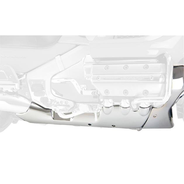 Show chrome lower cowl rear fits honda gl1800 gold wing 2001-2010