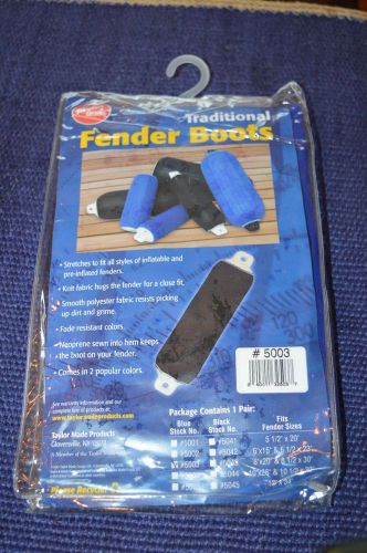 Taylor made  blue fender boots, 2 sizes, #5002 and #5003