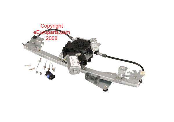 New window regulator - passenger side rear (w/ motor) saab oe 5184908