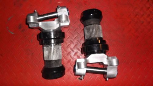 Sprint car race car vintage splined front hubs, spindles, axle nuts