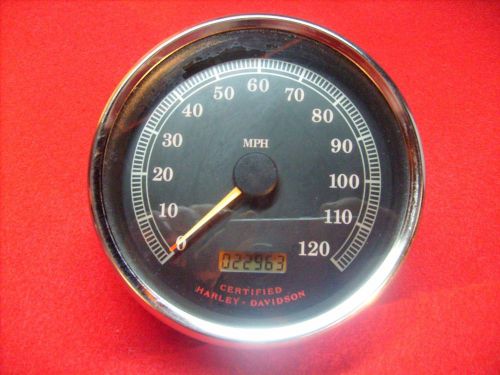 2003 harley deuce speedometer 68901-00a speedo 22,963 miles 99-03 softail dyna