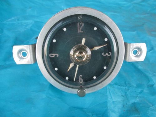 1955-1956  packard  green and gold dash clock