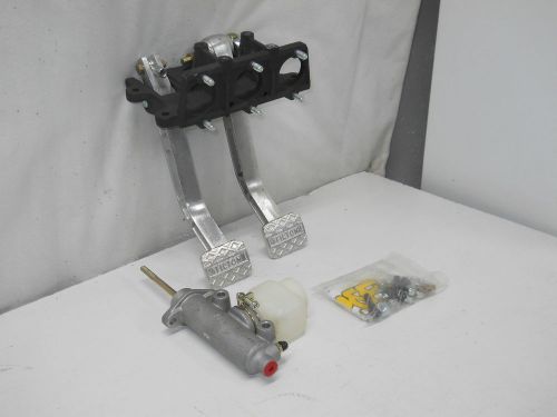 Tilton overhung mount brake pedal assembly new model 72-820 with 1 master racing