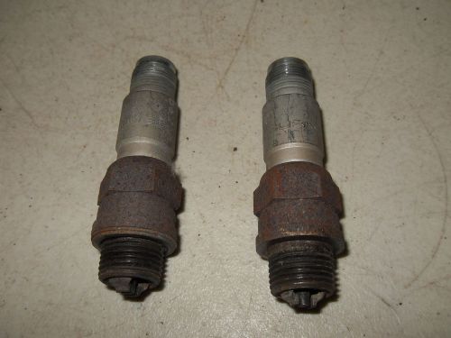 Vintage aircraft spark plugs sr88 - set of 2