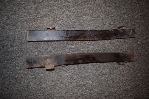 1956-1962 corvette window guide rear channel runs lh and rh pair