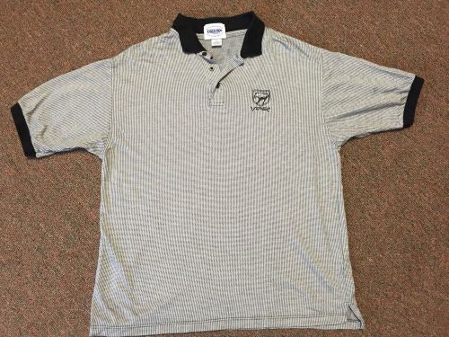 Dodge viper large polo embroidered shirt official daimler chrysler mopar