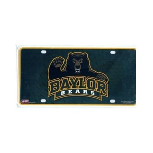 Baylor bears metal license plate - mtg260701