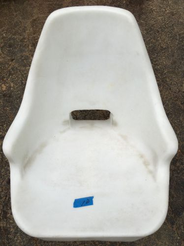 Molded white seat todd style