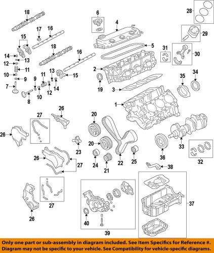 Mitsubishi oem 10-15 outlander-engine valve cover 1035a942