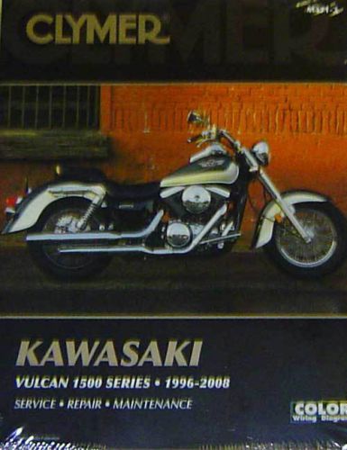 Kawasaki vulcan 1500 vn1500 1996-08 clymer service repair manual book new