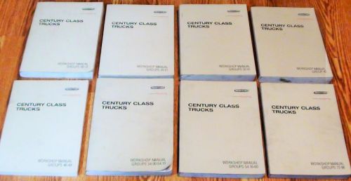 8 freightliner argosy coe c112 c120 century class trucks workshop manual groups