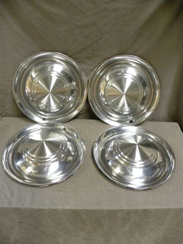 Set of &#034;4&#034; vintage retro hot rat rod 15&#034; wheel cover hubcap (a20)