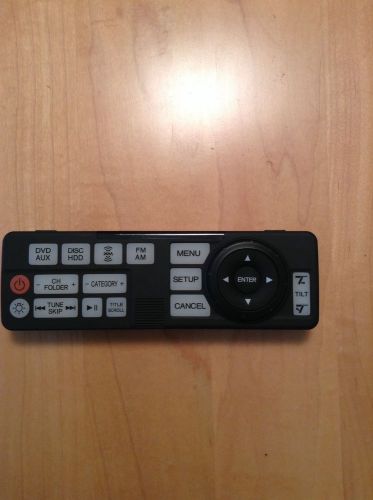 Oem acura mdx/honda odyssey rear dvd remote control