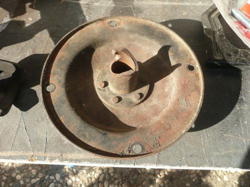 Citroen 2cv deux chevaux crankshaft pulley without cooling fan used