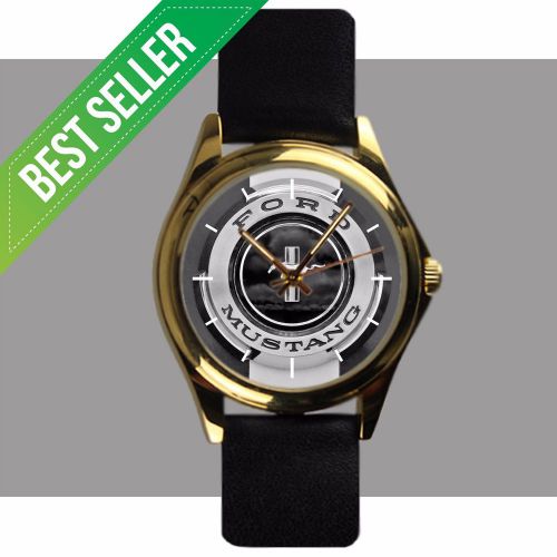 New rare ford mustang new emblem limited edition sport casual watch wristwatches