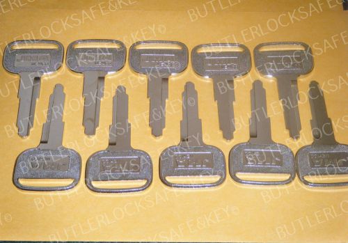 Isuzu diesel truck key blanks fsr, npr, nrr, and nqr 10 keys isuzu keys b57 jma
