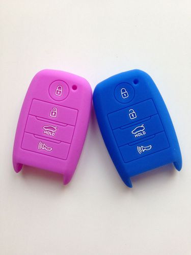 2pcs key cover protector keyless for kia k3 cerato optima forte rio sorento rio5