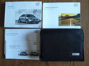 2010 audi a4 owners manuals