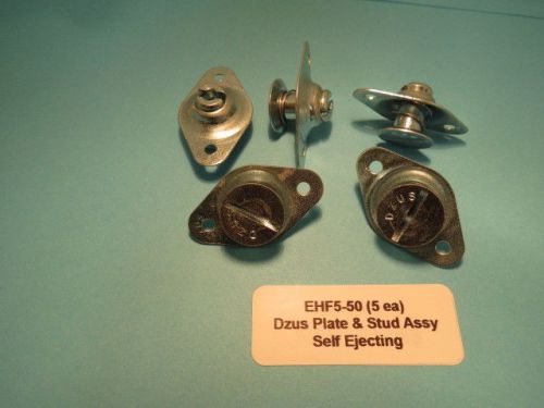 Self ejecting dzus button flush stud &amp; plate assy. (5)