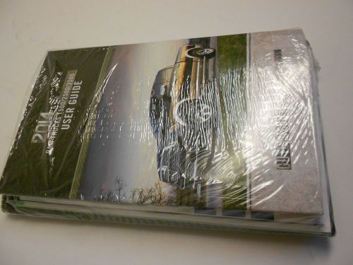 2014 dodge ram series truck owners manual users 1500 / 2500 / 3500 new