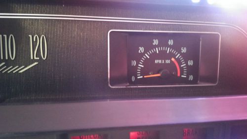 1969 1970 chevrolet impala caprice biscayne kingswood tachometer rpo tach 70 69