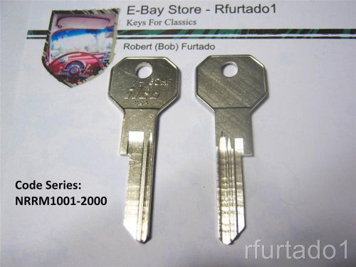 Key blank for vintage rolls royce / bentley 1981 to 1991 master key (62hf)