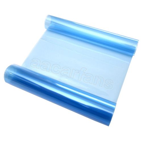 120cm*30cm  light blue car headlight tail lights film light sticker change color