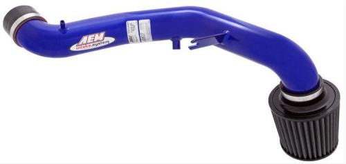 Aem power 21-506b air intake blue powdercoated tube red filter kit