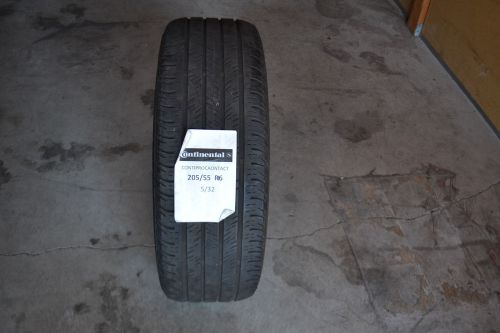 Used 205/55/16 continental contiprocontact 5/32 2d39