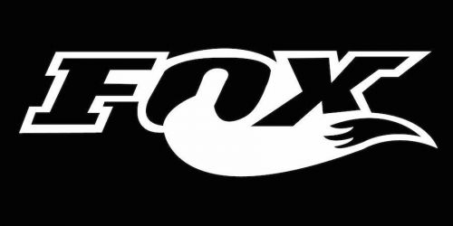 Fox tail logo indoor/outdoor banner 18&#034; x 36&#034; heavy duty 13 oz vinyl