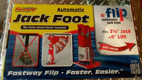 Fastway 88-00-6500 6" flip jack foot ,2-1/4" o.d. jack