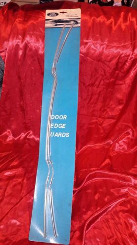 Ford trim door edge guards moulding kit outside rear edge 1970s d5uz nos