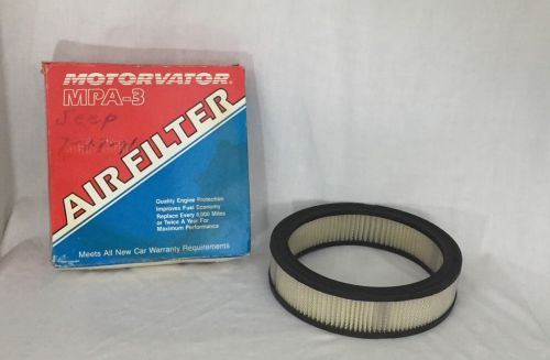 Motorvator air filter mpa-87