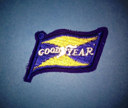 Vintage 1960&#039;s goodyear tires nascar sponsor sew on racing gear jacket hat patch