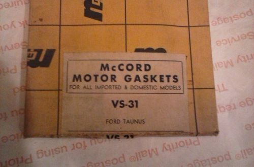 Valve cover gasket set for german  ford  taunus  mccord # vs-31