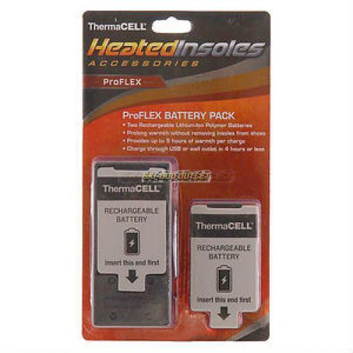Proflex heated insoles battery pack - thermacell