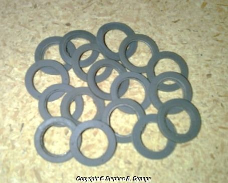 Nos boss 429 "grey" water passage rubber o-rings with metal inside. quantity 17.