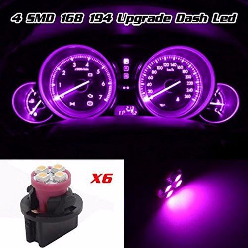 Buy 10 Pack PC161 Twist Lock Gauge Instrument Panel Lights T10 LED