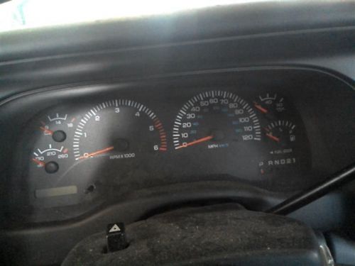 Speedometer cluster mph fits 98 durango 527101