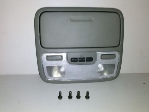 1999-2000-2001-2002-2003-2004 honda odyssey console overhead w/homelink gray