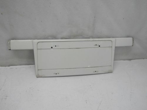 Bmw e39 525 530 front license plate bracket bumper insert part 7005977.1 white