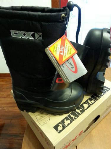 Ckx taiga 12&#034; ultra light boot, black, size 4 - 1940-k
