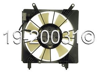Brand new radiator or condenser cooling fan assembly fits acura rsx automatic