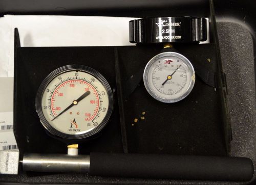 Akron pitot reader gauges