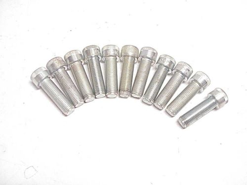 11 new fine thread allen socket head bolts 3/8-24 x 1-1/4" nascar nhra