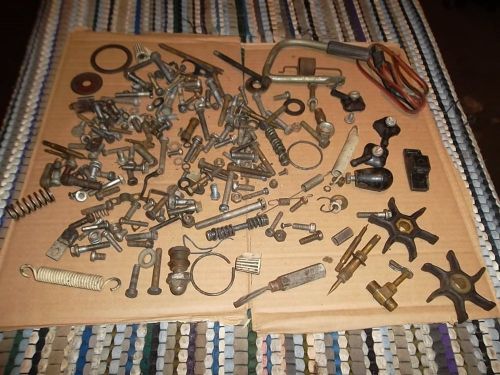Vintage johnson seahorse 3hp outboard- 1950's misc parts- look