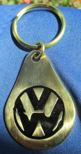 Volkswagen  brass key chain  fob - engraveable -